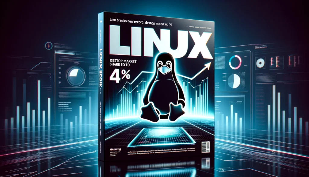 Linux ทำสถิติใหม่ ส่วนแบ่งตลาดพุ่งชน 4% ในการแข่งขันของเดสก์ท็อป
